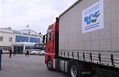 Гуманитарную помощь отправил Узбекистан пострадавшим от паводков в Казахстане