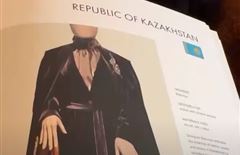 Работу казахстанского дизайнера представили на международной выставке модной одежды в столице США