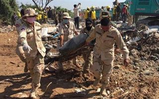 В Камбодже из-за обрушения строящегося здания погибли 36 человек