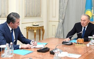Елбасы принял помощника Президента - секретаря Совета безопасности Асета Исекешева