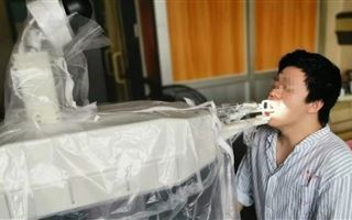 В Китае разработали робота для диагностики коронавируса