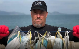 Как медицинские маски стали новой угрозой загрязнения океана