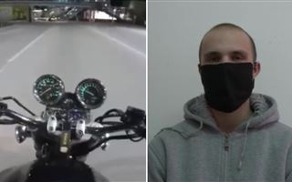 Мотоциклист задержан за нарушение карантина в Атырау