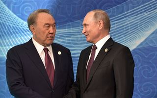 Владимир Путин пожелал выздоровления Нурсултану Назарбаеву