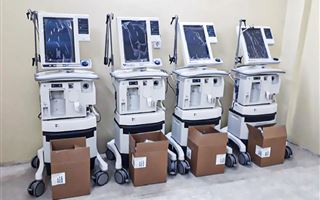 В Мангистауских больницах появились новые аппараты ИВЛ