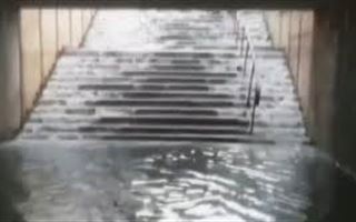 Ливневый дождь стал причиной потопа в Караганде