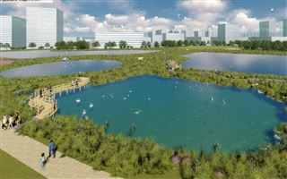 Экопарк собираются строить у столичного озера Талдыколь