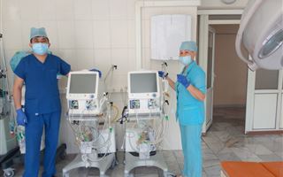 Гуманитарный фонд "Дегдар" вручит аппараты ИВЛ провизорному госпиталю Алматинской области