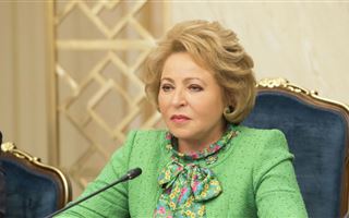Казахстан с визитом планирует посетить председатель Совета Федерации России Валентина Матвиенко