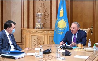 Нурсултан Назарбаев встретился с Председателем Агентства по противодействию коррупции Аликом Шпекбаевым
