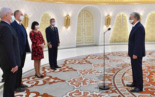 Президент Казахстана принял верительные грамоты