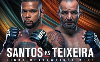Прямая трансляция боя Тиаго Сантоса против Гловера Тейшейры в UFC