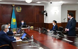 Глава Правительства Аскар Мамин представил новых министров   