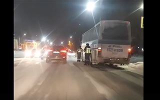 В Усть-Каменогорске водитель автобуса сбил женщину