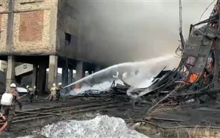 Крупный пожар произошел на карагандинской шахте 