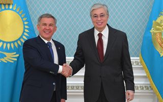 Касым-Жомарт Токаев провел встречу с Президентом Татарстана Рустамом Миннихановым