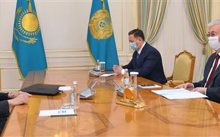 Касым-Жомарт Токаев принял Посла Китая в Казахстане Чжан Сяо