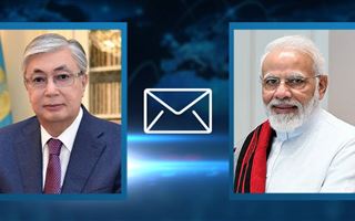 Президент Казахстана направил телеграмму премьер-министру Индии Нарендре Моди