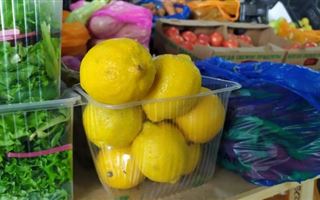 Цены на лимоны взлетели до 350 тенге за штуку в Актау