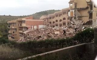 В Испании произошло обрушение трехэтажного жилого дома