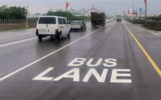 Автобусную полосу по проспекте Туран закроют в Нур-Султане