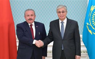 Касым-Жомарт Токаев принял главу Великого национального собрания Турции