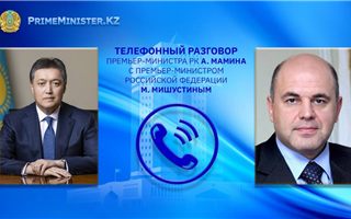 Премьер-министры Казахстана и России обсудили усиление борьбы с коронавирусом