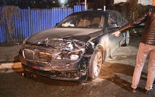 Водитель BMW устроил серьезное ДТП в Алматы