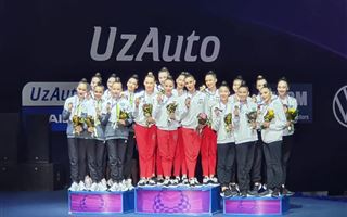 Казахстанские гимнастки выиграли бронзовую медаль на Кубке мира в Ташкенте