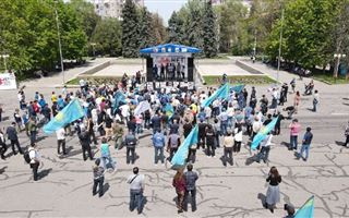 Митинг против утильсбора прошел в Алматы