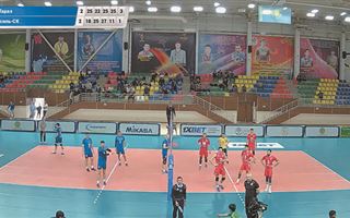 Мужской чемпионат Казахстана по волейболу завершился громким скандалом