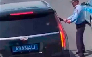 "На полдня можно" - Асанали Ашимов прокомментировал скандал вокруг своего автомобиля 