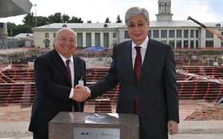 Касым-Жомарт Токаев дал старт строительству нового терминала в аэропорту Алматы