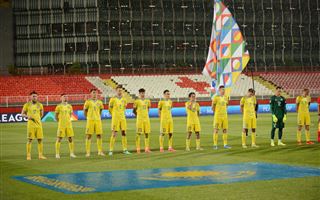 Игра сборной Казахстана и Беларуси завершилась ничьей в Лиге наций