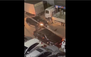Ночная массовая драка в Алматы попала на видео