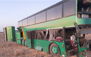 Пятеро погибли и четверо пострадали в ДТП с участием автобуса в Кызылординской области