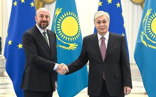 Касым-Жомарт Токаев принял Президента Европейского Совета Шарля Мишеля