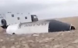 В Улытауской области  из-за падения обломков космического корабля эвакуируют людей