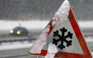 В Петропавловске выпал снег