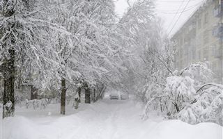 Первого декабря на большей части Казахстана ожидается снегопад