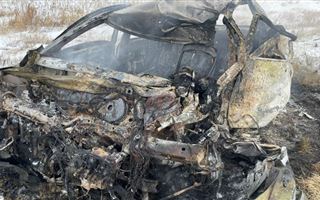 Машина загорелась после ДТП, погибли два человека