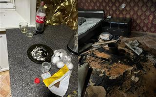 В Павлодаре пьяный мужчина устроил пожар в съемной квартире