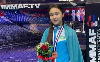 Актюбинка взяла бронзу на чемпионате мира по ММА среди молодёжи