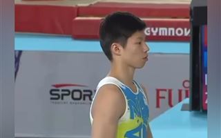Казахстанский гимнаст завоевал историческую медаль