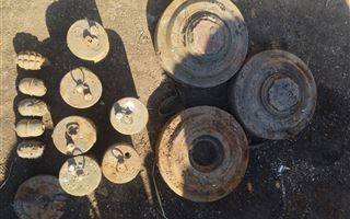 Противопехотные мины и гранаты нашел сборщик цветного металла в Акмолинской области