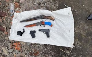 Схрон с оружием нашли в Кокшетау
