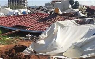 На турецкий город Кахраманмараш обрушился шторм, есть жертвы