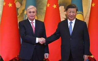 Председатель КНР Си Цзиньпин встретил Касым-Жомарта Токаева