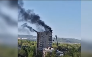 В Усть-Каменогорске во время пожара спасли девять человек