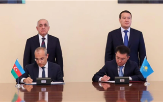 Казахстан и Азербайджан подписали несколько меморандумов